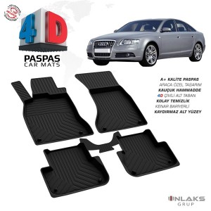 Audi A6  C6  4D Havuzlu Paspas  2005-2011                                ,