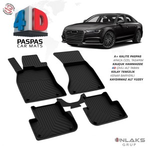 Audi A6  C8  4D Havuzlu Paspas  2018-                                ,