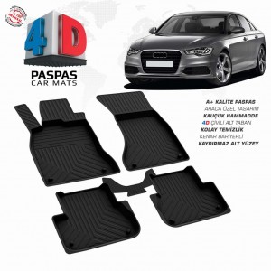 Audi A6 C7 4D Havuzlu Paspas 2011-2018 Audi A6 C7 4D Havuzlu Paspas 2011-2018