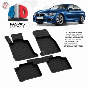 Bmw 3 Serisi F30 4D Havuzlu Paspas 2011-2015 Bmw 3 Serisi F30 4D Havuzlu Paspas 2011-2015