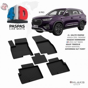 Chery Tiggo 8 Pro - 4D Havuzlu Paspas 2023 ve Üzeri Chery Tiggo 8 Pro - 4D Havuzlu Paspas 2023 ve Üzeri