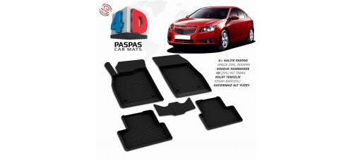 Chevrolet  Cruze  4D Havuzlu Paspas  2009- ve Üzeri