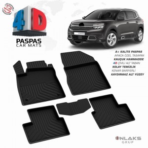 Citroen C5  Aircross  4D Havuzlu Paspas  2017 ve Üzeri
