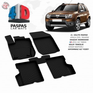 Dacia Duster 1  4x2  4D Havuzlu Paspas  2011-2017