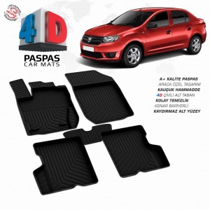 Dacia Logan 2  4D Havuzlu Paspas  2013-2020                                