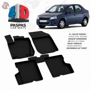 Dacia Logan 1  4D Havuzlu Paspas  2005-2012                                