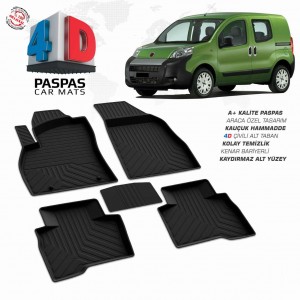 Fiat Fiorino  4D Havuzlu Paspas  2008 ve Sonrası