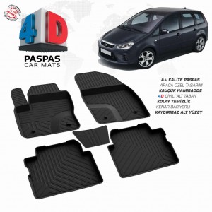 Ford C-Max 4D Havuzlu Paspas 2003-2010 Ford C-Max 4D Havuzlu Paspas 2003-2010