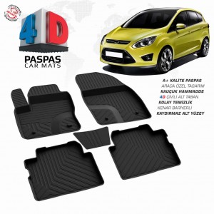 Ford C-Max 4D Havuzlu Paspas 2011-2015 Ford C-Max 4D Havuzlu Paspas 2011-2015