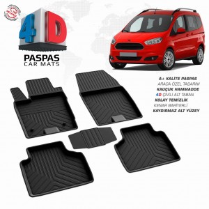 Ford Courier 1 4D Havuzlu Paspas 2014-2024 Ford Courier 1 4D Havuzlu Paspas 2014-2024
