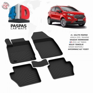 Ford Ecosport 4D Havuzlu Paspas 2017 ve Sonrası Ford Ecosport 4D Havuzlu Paspas 2017 ve Sonrası