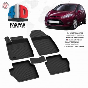 Ford Fiesta 4D Havuzlu Paspas 2008-2015 Ford Fiesta 4D Havuzlu Paspas 2008-2015