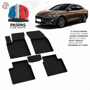 Ford Focus 4 SD-HB 4D Havuzlu Paspas 2019 -2022 Ford Focus 4 SD-HB 4D Havuzlu Paspas 2019 -2022