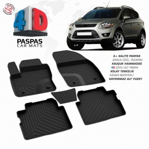 Ford Kuga 1 4D Havuzlu Paspas 2008-2012 Ford Kuga 1 4D Havuzlu Paspas 2008-2012
