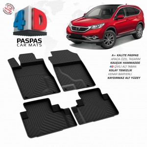 Honda CR-V 4 4D Havuzlu Paspas 2012-2018