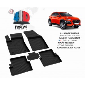 Hyundai Kona 4D Havuzlu Paspas 2018 ve Sonrası