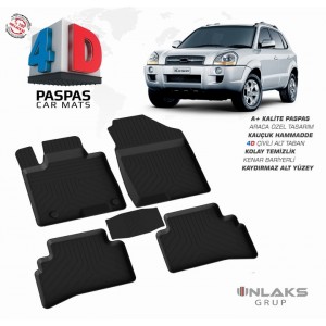 Hyundai Tucson 1 4D Havuzlu Paspas 2004-2010 Arası