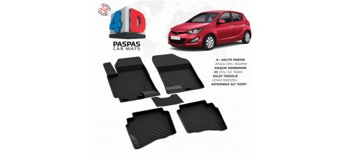Hyundai i20 1 4D Havuzlu Paspas 2009-2014