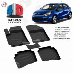 Kia Rio 3 4D Havuzlu Paspas 2011-2016                                