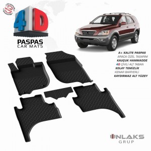 Kia Sorento 4D Havuzlu Paspas 2002-2009 Arası
