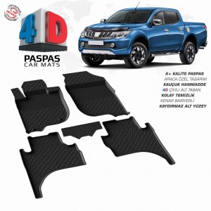 Mitsubishi L200 4- 4D Havuzlu Paspas 2007-2015 Arası