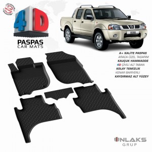 Nissan Navara SkyStar 4D Havuzlu Paspas  1998-2015 Arası