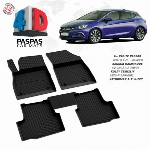 Opel Astra K 4D Havuzlu Paspas 2015-2021 Opel Astra K 4D Havuzlu Paspas 2015-2021