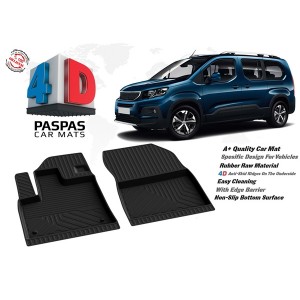 Peugeot Rifter Van 4D Havuzlu Paspas 2019- Peugeot Rifter Van 4D Havuzlu Paspas 2019-