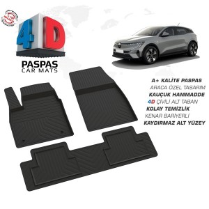 Renault Megane 5 Elektrikli 4D Havuzlu Paspas 2022- Renault Megane 5 Elektrikli 4D Havuzlu Paspas 2022-