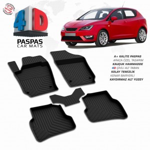 Seat İbiza 4 4D Havuzlu Paspas 2009-2017 Seat İbiza 4 4D Havuzlu Paspas 2009-2017