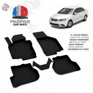 Seat Toledo 4D Havuzlu Paspas 2012-2019 Seat Toledo 4D Havuzlu Paspas 2012-2019