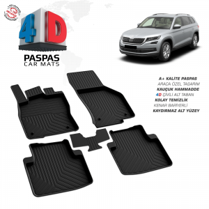 Skoda Kodiaq 1 4D Havuzlu Paspas 2016-2023 Skoda Kodiaq 1 4D Havuzlu Paspas 2016-2023