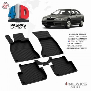 Skoda Octavia 1 4D Havuzlu Paspas 1996-2004 Skoda Octavia 1 4D Havuzlu Paspas 1996-2004