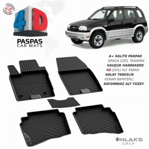 Suzuki Grand Vitara 4D Havuzlu Paspas 1998-2005 Suzuki Grand Vitara 4D Havuzlu Paspas 1998-2005
