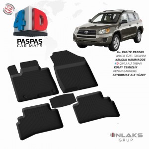 Toyota Rav4 4D Havuzlu Paspas 2005-2013 Toyota Rav4 4D Havuzlu Paspas 2005-2013