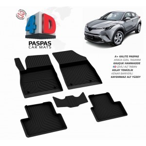 Toyota CH-R 4D Havuzlu Paspas 2016-2023 Toyota CH-R 4D Havuzlu Paspas 2016-2023
