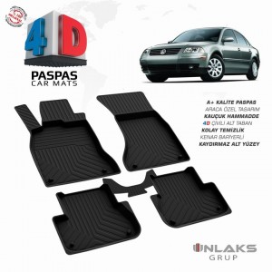 Volkswagen Passat B5.5 4D Havuzlu Paspas 2000-2005 Volkswagen Passat B5.5 4D Havuzlu Paspas 2000-2005