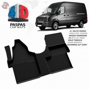 Volkswagen Crafter 4D Havuzlu Paspas tek koltuk 2006-2017 Volkswagen Crafter 4D Havuzlu Paspas tek koltuk 2006-2017