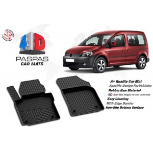 Volkswagen Caddy 3-4 Van 4D Havuzlu Paspas 2004-2019 Volkswagen Caddy 3-4 Van 4D Havuzlu Paspas 2004-2019