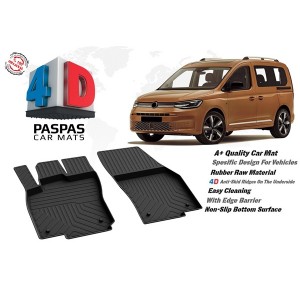 Volkswagen Caddy 5 Van 4D Havuzlu Paspas 2020- Volkswagen Caddy 5 Van 4D Havuzlu Paspas 2020-