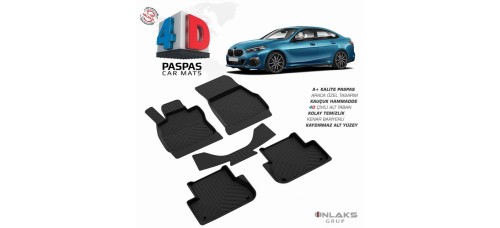 Bmw 2 Serisi F44 Gran Coupe SD 4D Havuzlu Paspas 2019 ve Üzeri