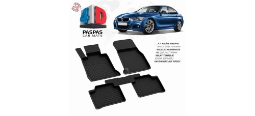 Bmw 3 Serisi, F30, 4D Havuzlu Paspas, 2011-2015