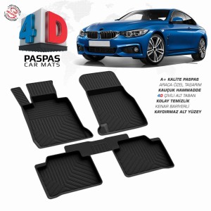 Bmw 4 Serisi, F36, 4D Havuzlu Paspas, 2013-2016