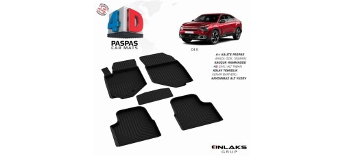 Citroen C4-X  4D Havuzlu Paspas 2024 ve Üzeri