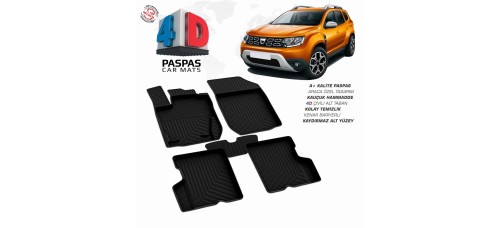 Dacia, Duster 2, 4x2, 4D Havuzlu Paspas, 2018-