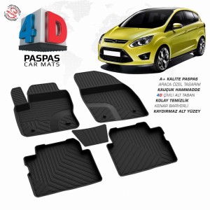 Ford, C-Max, 4D Havuzlu Paspas, 2011-2015