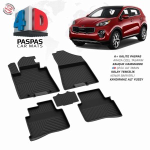 Kia Sportage 4 4D Havuzlu Paspas 2016-2021