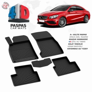 Mercedes CLA Serisi C117 4D Havuzlu Paspas 2013-2018