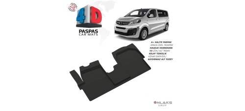 Opel Vivaro C 4D Havuzlu Paspas 2019-