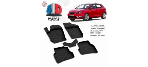 Seat, İbiza 4, 4D Havuzlu Paspas, 2009-2017